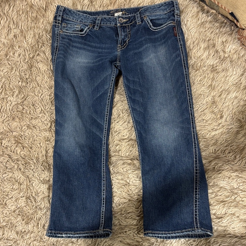 Silver Jeans Women's Capri Jeans - Picture 4 of 7